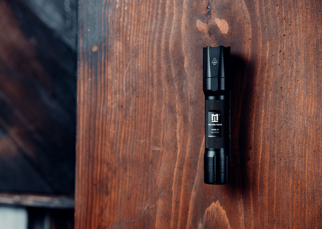Rigel II-Home: 1100 Lumen Magnetic Tactical Flashlight Kit for Home or RV