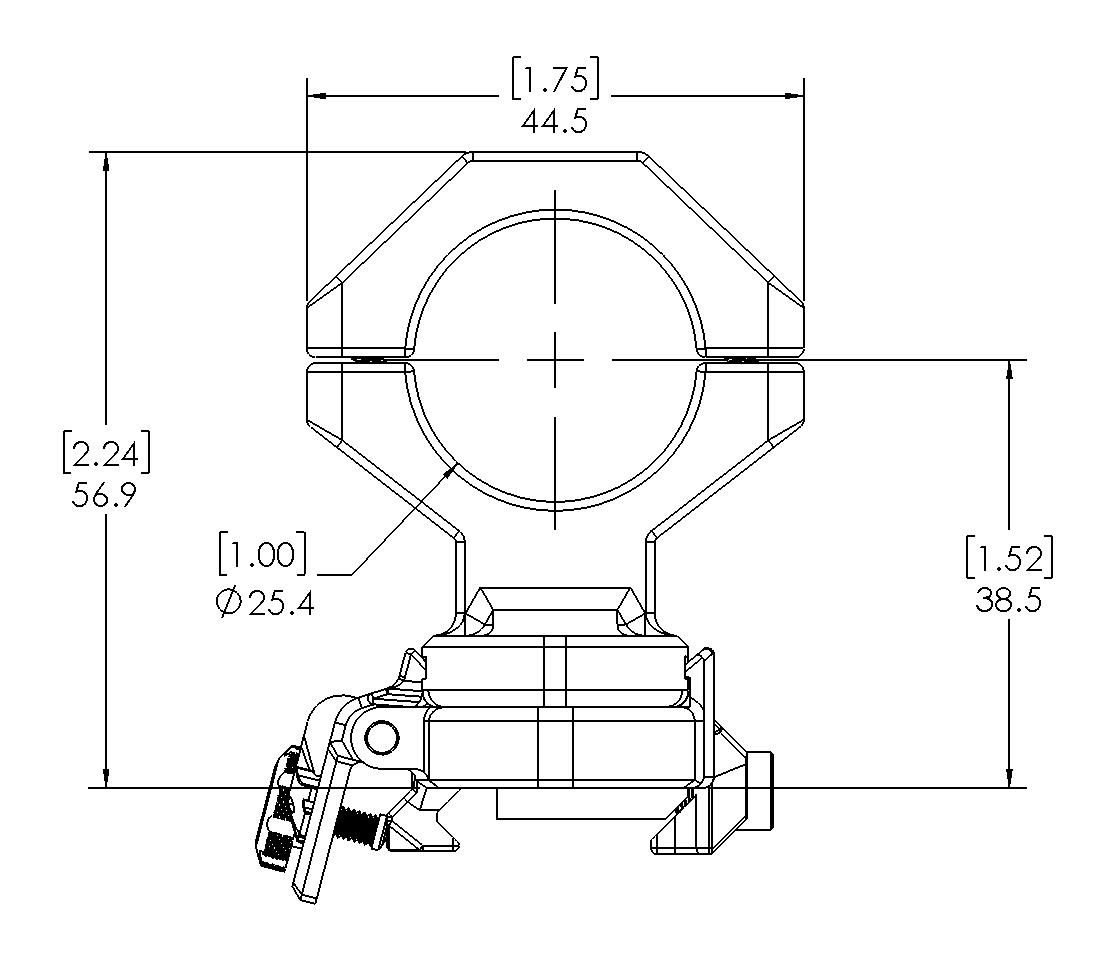 Magnetic Scope Mount Set