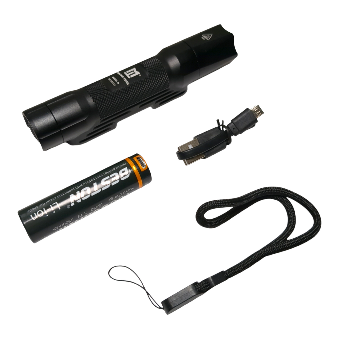 Rigel II: 1100 Lumen Magnetic Tactical Flashlight