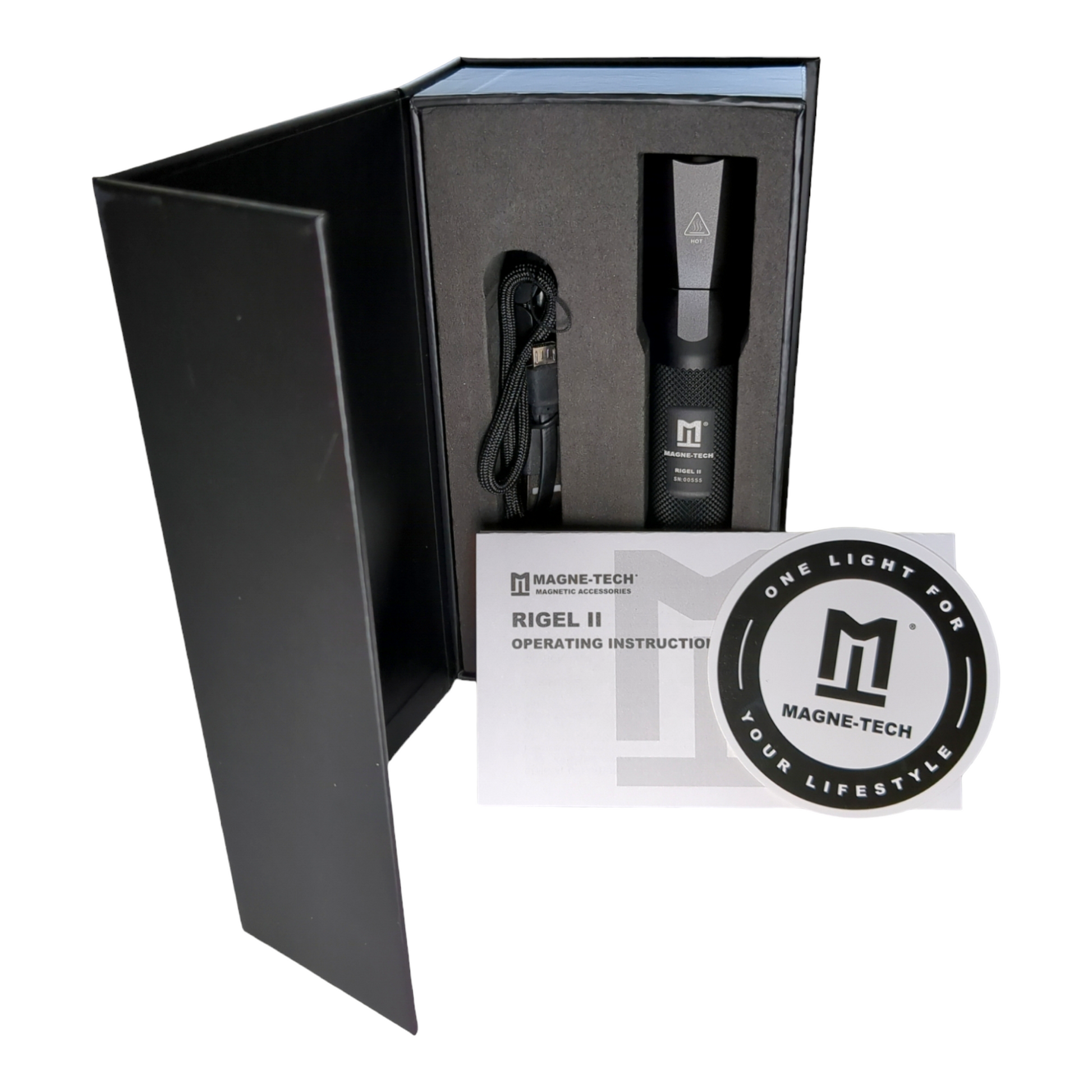Rigel II: 1100 Lumen Magnetic Tactical Flashlight – Magne-Tech Rigel II: 1100 Lumen Magnetic Tactical Flashlight – Magne-Tech