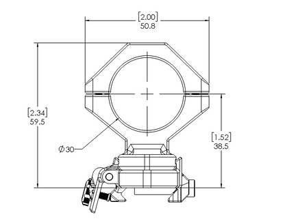 Magnetic Scope Mount Set